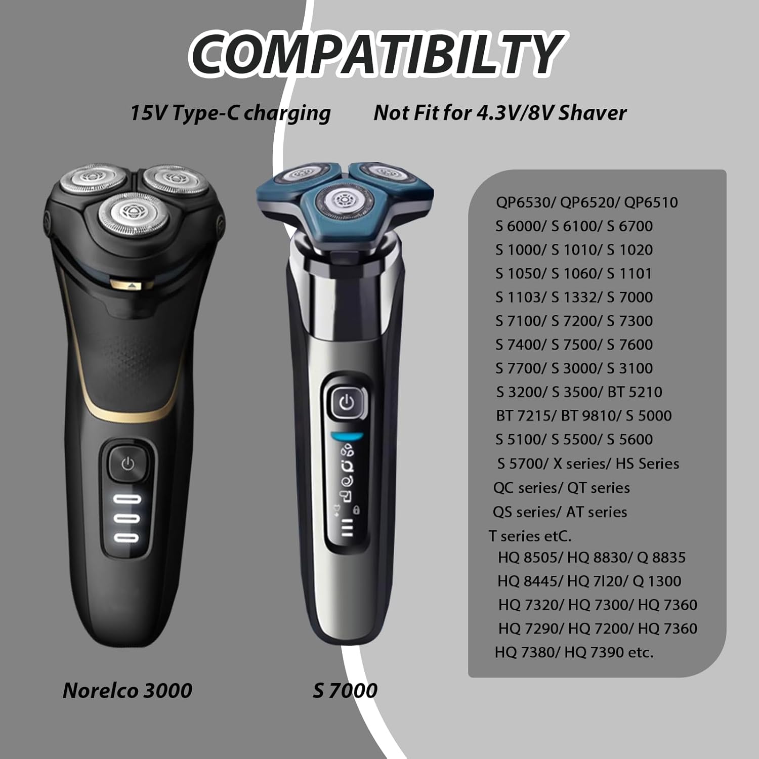 Brangdy 15V HQ8505 Type-C Shav - Body Trimmer review and price