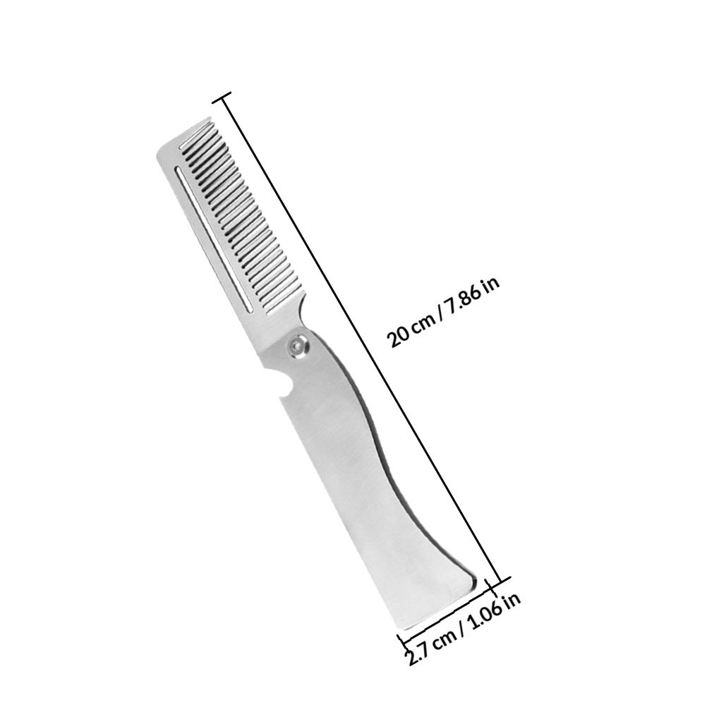Folding Hair Comb Stainless St - Beard Oil review and price