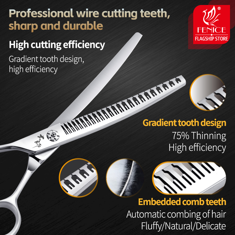 Fenice Professional Left-Hande - Grooming Scissors review and price