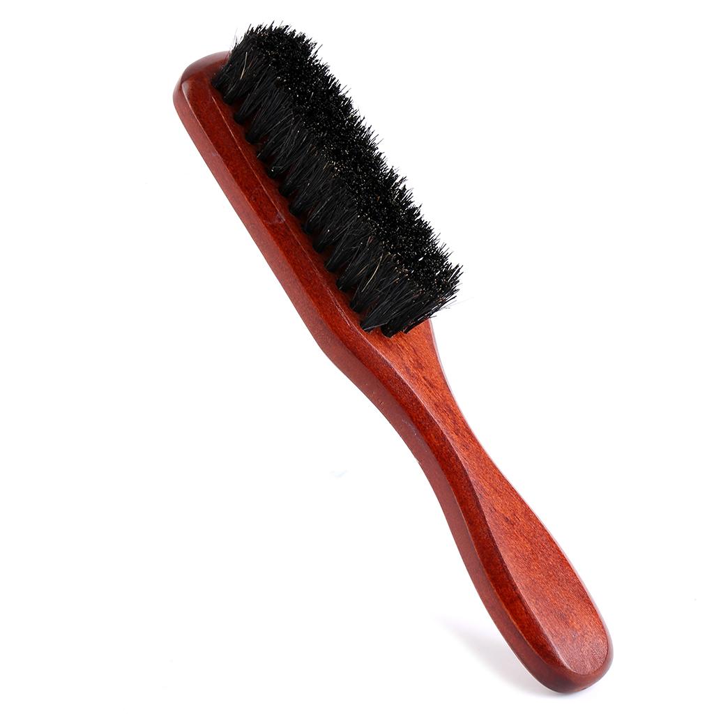 Beard Brush Wooden Long Handle - Mens Grooming Travel Kit review and price