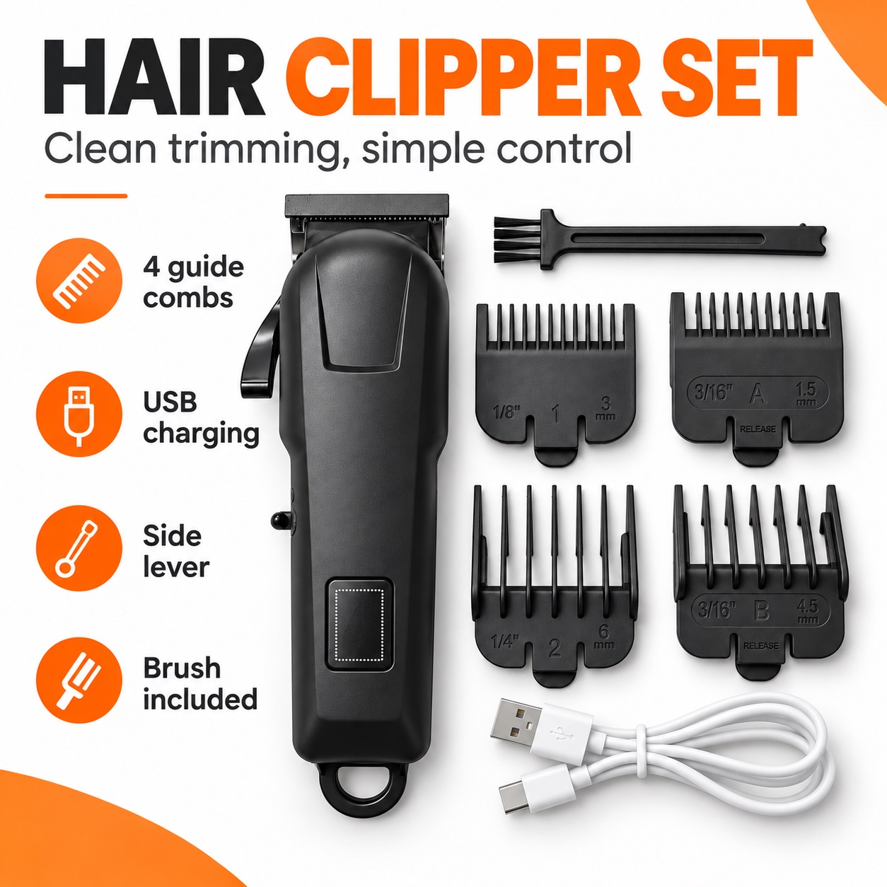 Electric Hair Clipper and Shav - Grooming Kit review and price