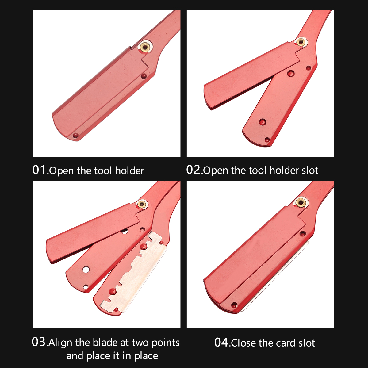 Salon barber razor manual colo - Beard Trimmer review and price
