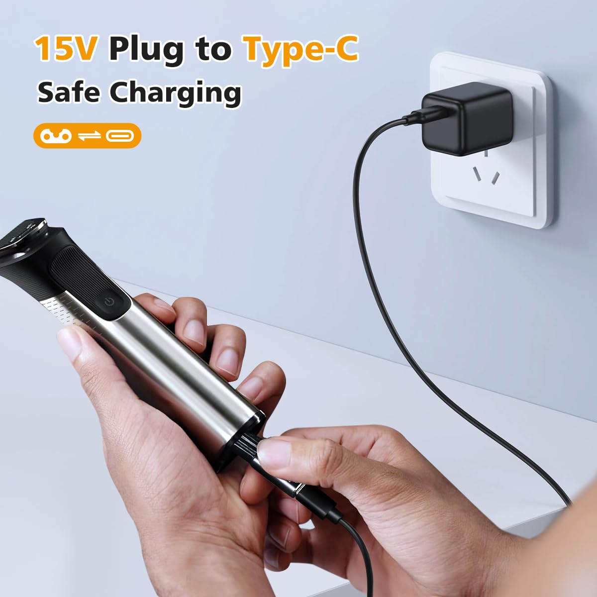 15V USB-C Safe Stable Mini Cha - Electric Shaver Rotary review and price